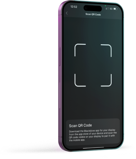 iPhone scanning QR